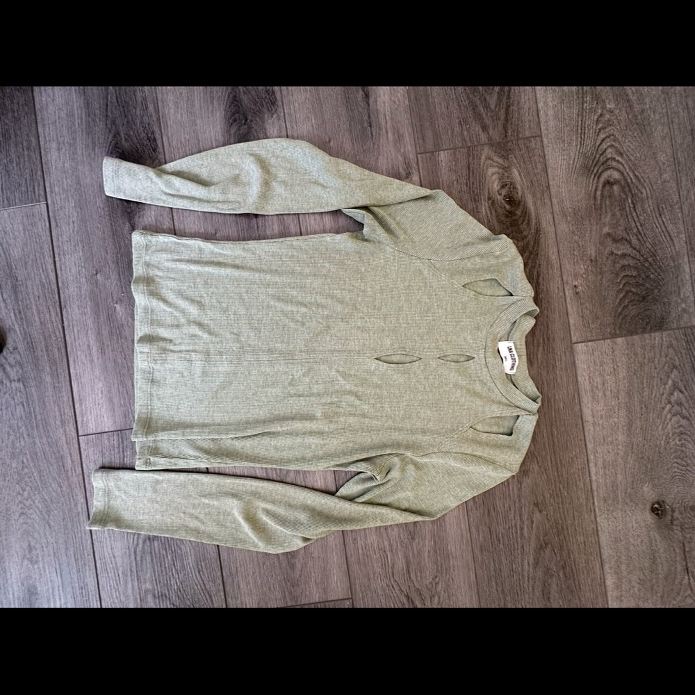 Green Long Sleeve Sweater